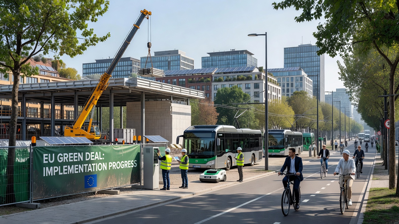 EU Green Deal Shows Implementation Progress